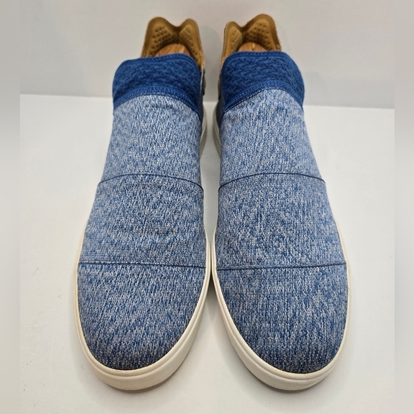 Adidas × Pharrell Williams | Elastic 'EQT Blue' sporty low-top sneakers MENS 11 - Picture 3 of 10